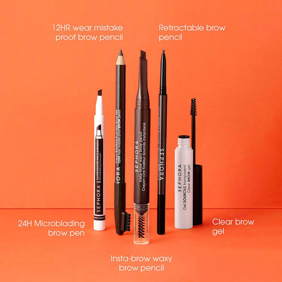 L&aacute;pis de Sobrancelha Sephora Collection Waxy Brow Pencil